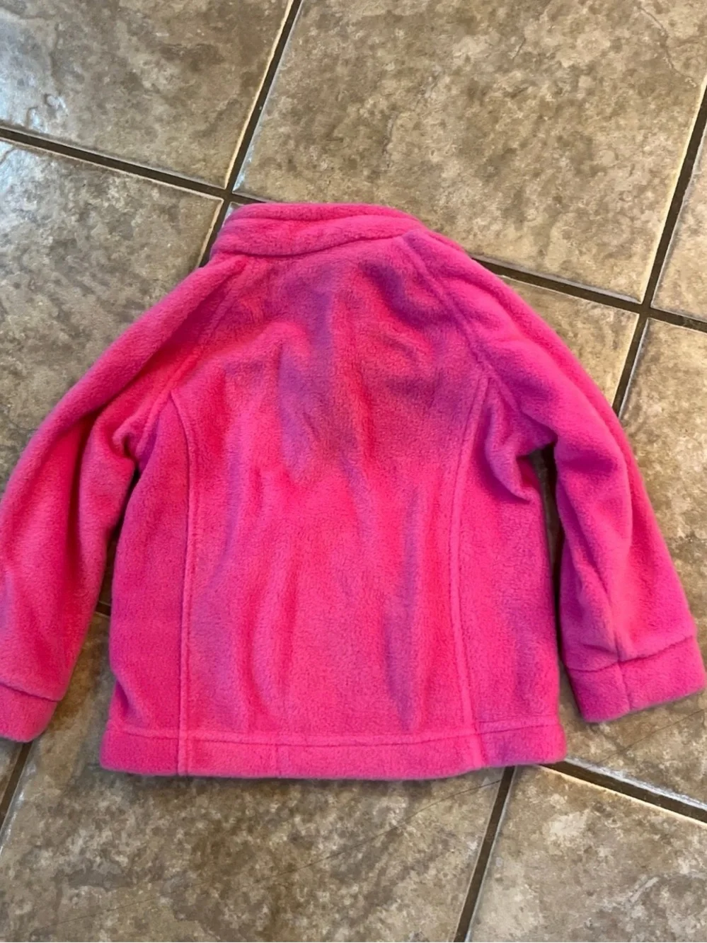 Columbia Kids Pink Fleece Jacket - Full Zip Size 2T